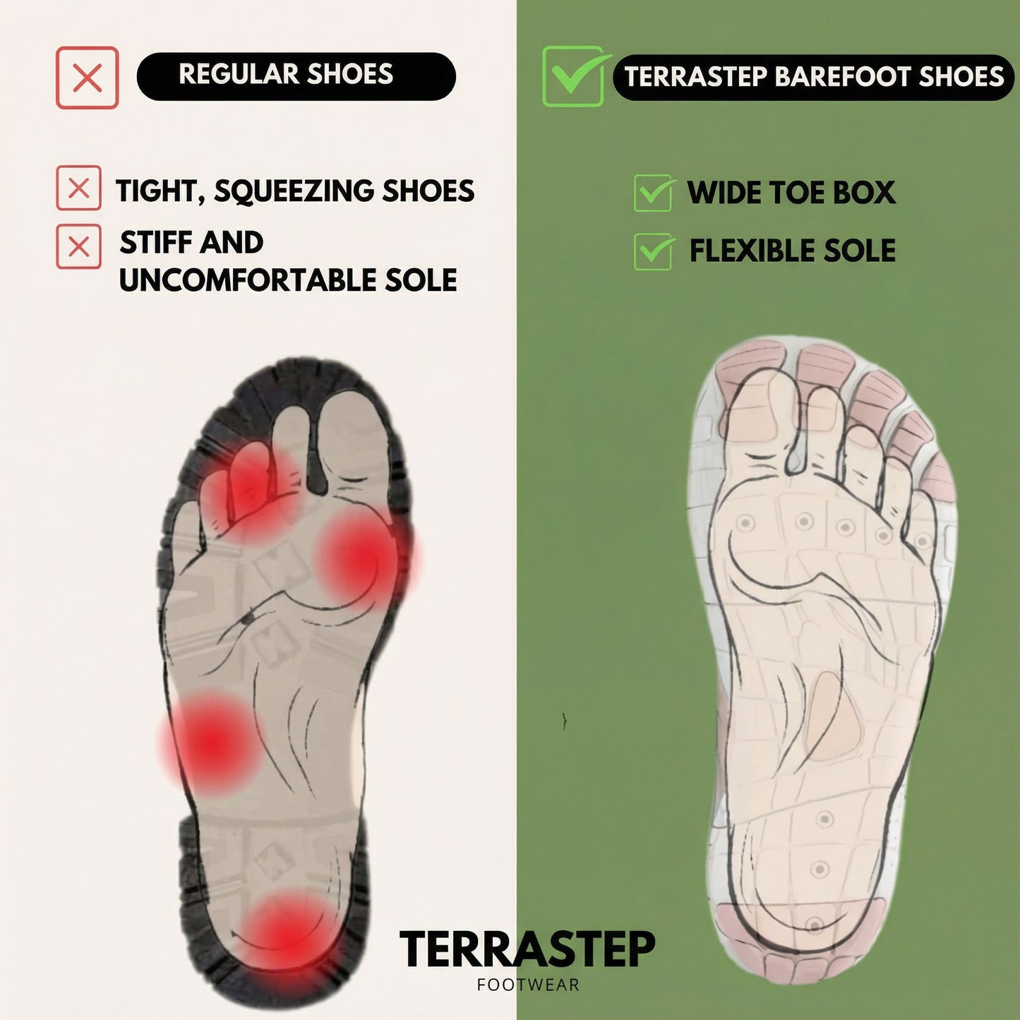 Terra horizon – All-Day Comfort & Pain-Free Barefoot Shoes (Unisex)